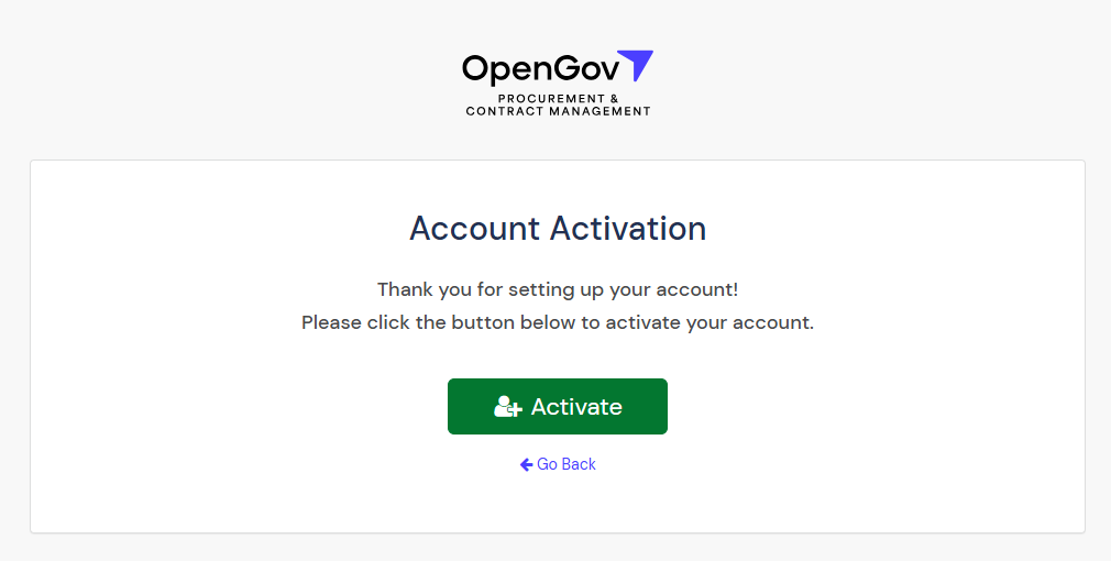 OpenGov Activate
