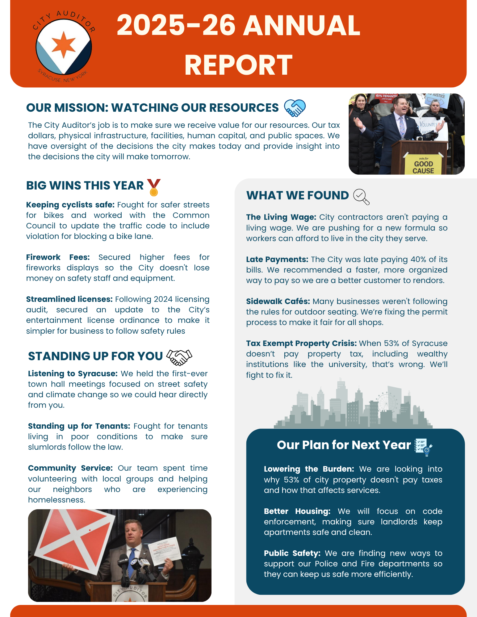 Annual report 25-26 one pager