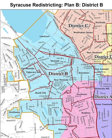 Plan B District B Map