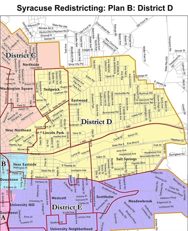 Plan B District D Map
