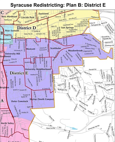 Plan B District E Map