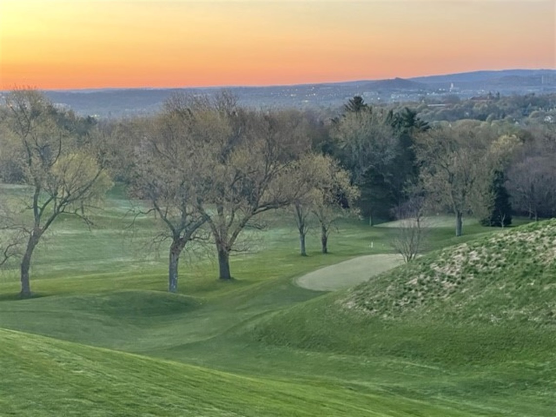 Burnet Park Golf Course at Sunrise