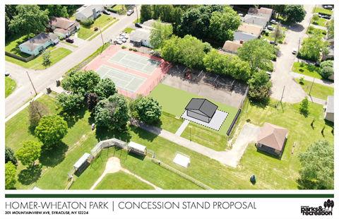 Homer Wheaton Park Concession Building Proposal