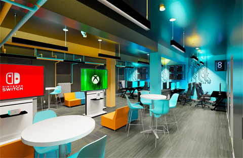 Wilson Park Community Center E-Gaming Rendering 