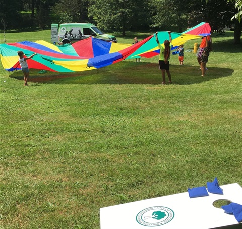 Mobile Recreation Parachute